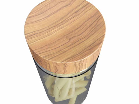Maccheroni Pasta 3D Model