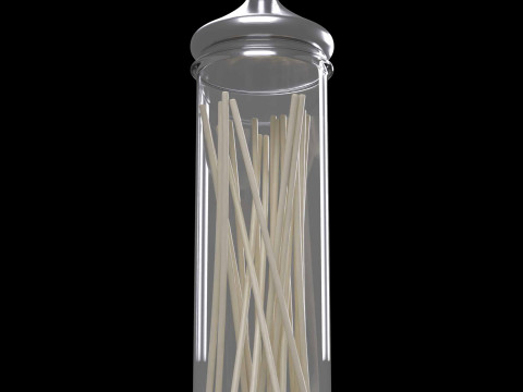 Noodles Jar Model 3D
