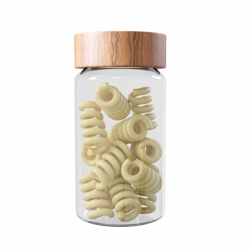 Pasta jar with pasta 3D Model .c4d .max .obj .3ds .fbx .stl .blend