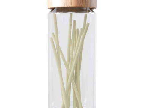 Pasta jar with pasta 3D 模型