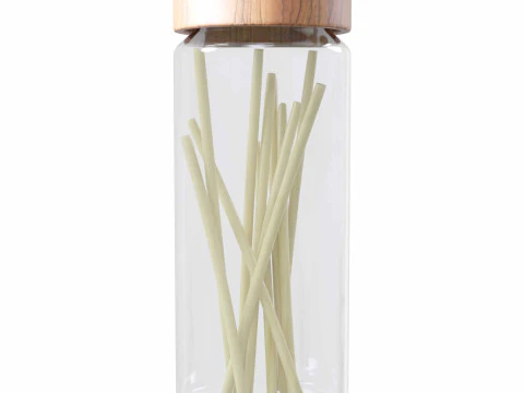 Pasta jar with pasta 3D Model