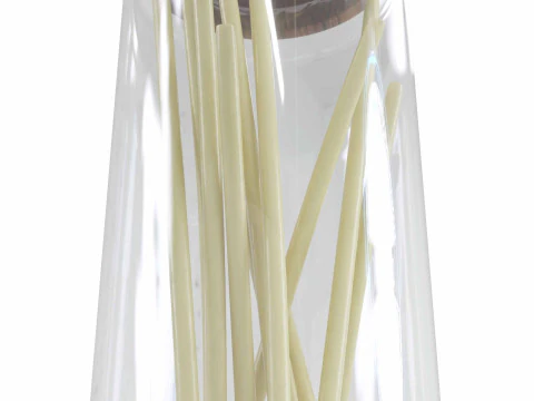 Pasta jar with pasta 3D Model