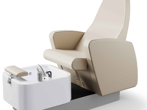 Pedicure Chair 3D Model