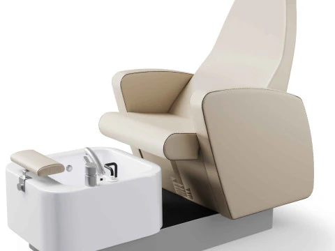 Pedicure Chair 3D Model