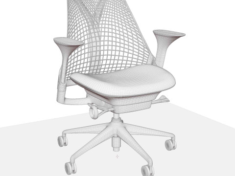 Cadeira de escritório Modelo 3D