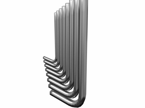 Allen Wrench set 3D 模型