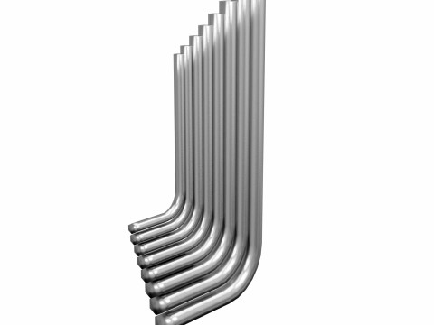 Allen Wrench set 3D 模型
