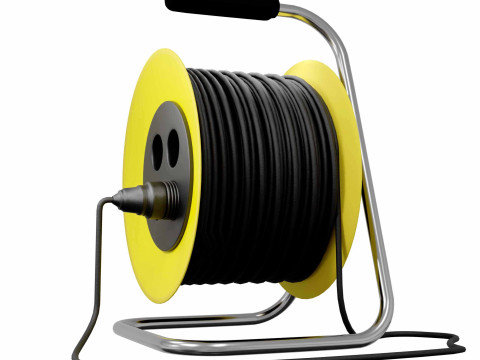 Cable Reel 3D 模型