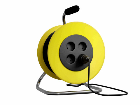 ケーブルリール 3Dモデル