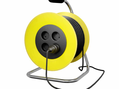 Cable Reel 3D Model