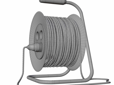 ケーブルリール 3Dモデル