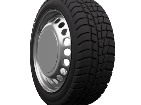 Car Wheel 3D 模型