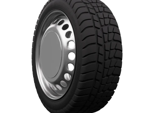 Rueda de coche Modelo 3D