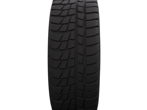 Car Wheel 3D Model