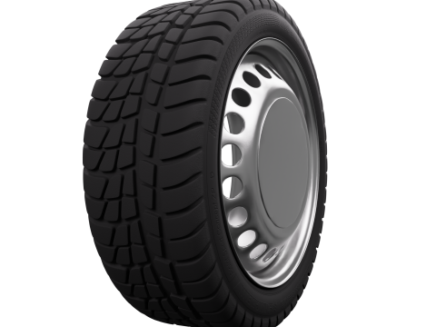 Araba Tekerleği 3D Model