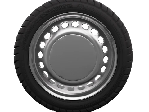 Car Wheel 3D Model