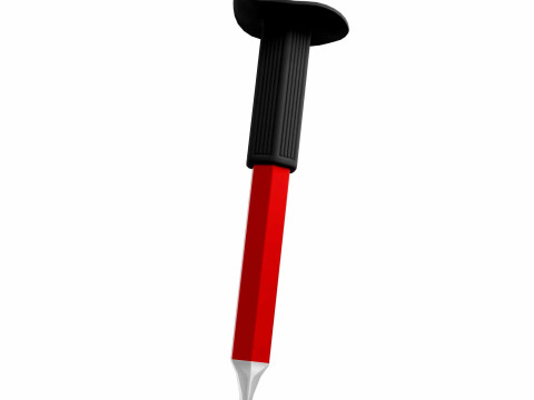 Chisel a cutting tool 3D Modell