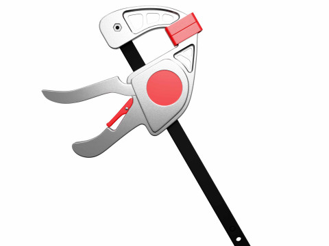 Clamp Tool metal 3D Model