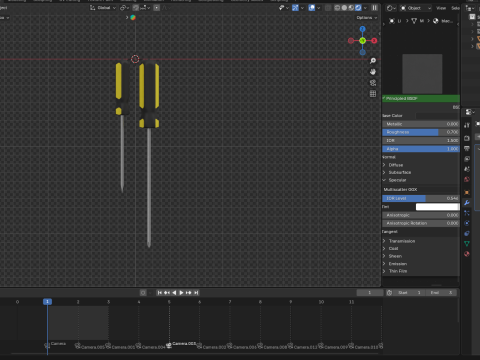 クラシックドライバー 3Dモデル