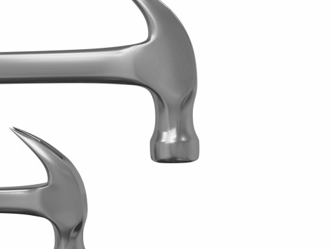 Claw Hammer 3D Modell