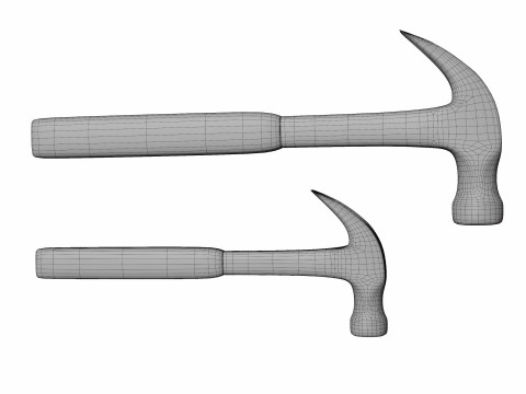 Claw Hammer 3D Modell