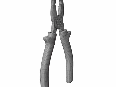 Combination Pillar Tool 3D Model