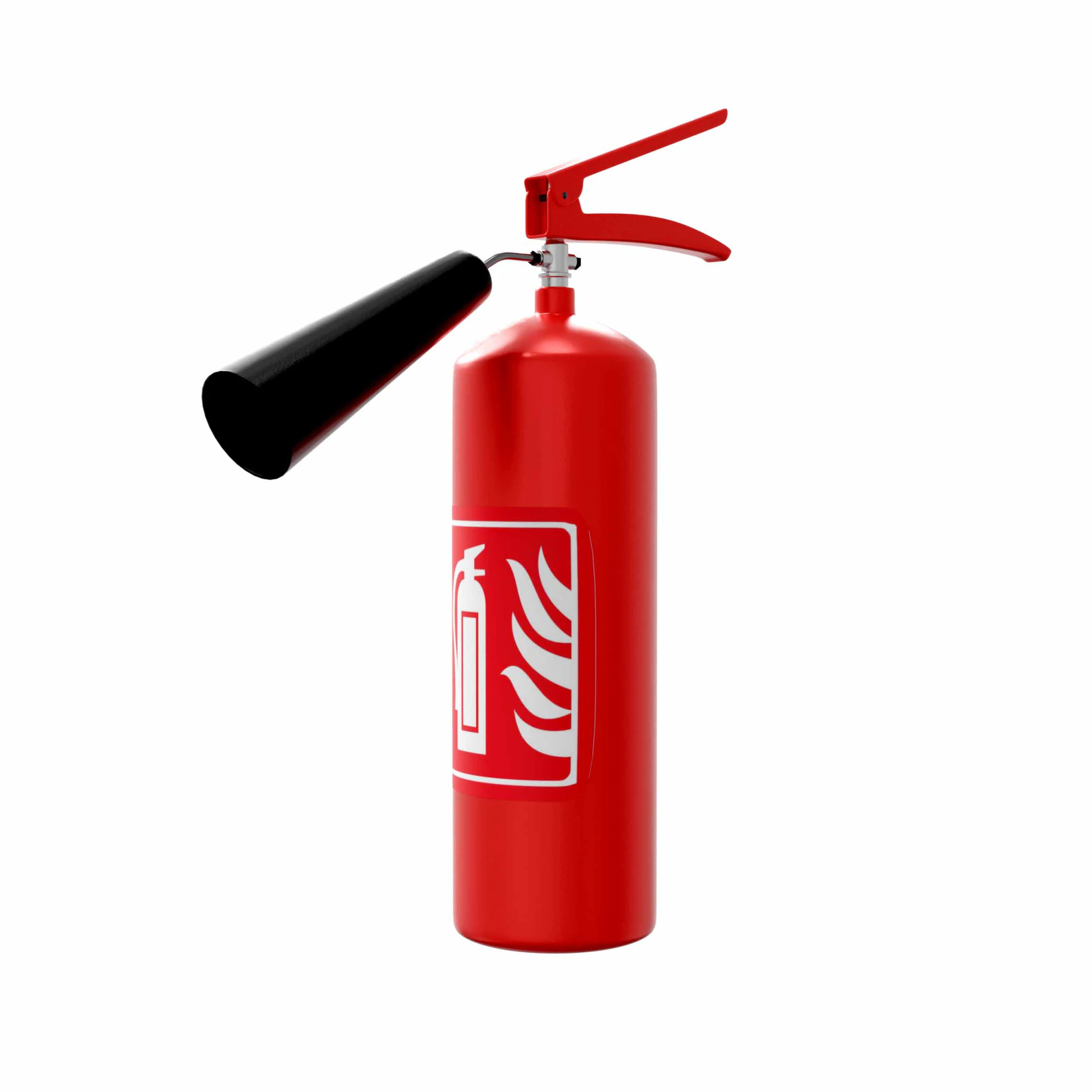 Fire Extinguisher 3D Model .c4d .max .obj .3ds .fbx .stl .blend 