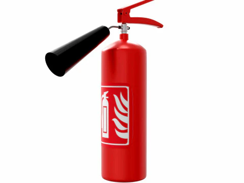 Extintor de incendios Modelo 3D