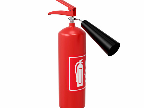 Fire Extinguisher 3D मॉडल