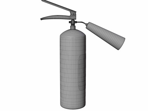 Fire Extinguisher 3D मॉडल