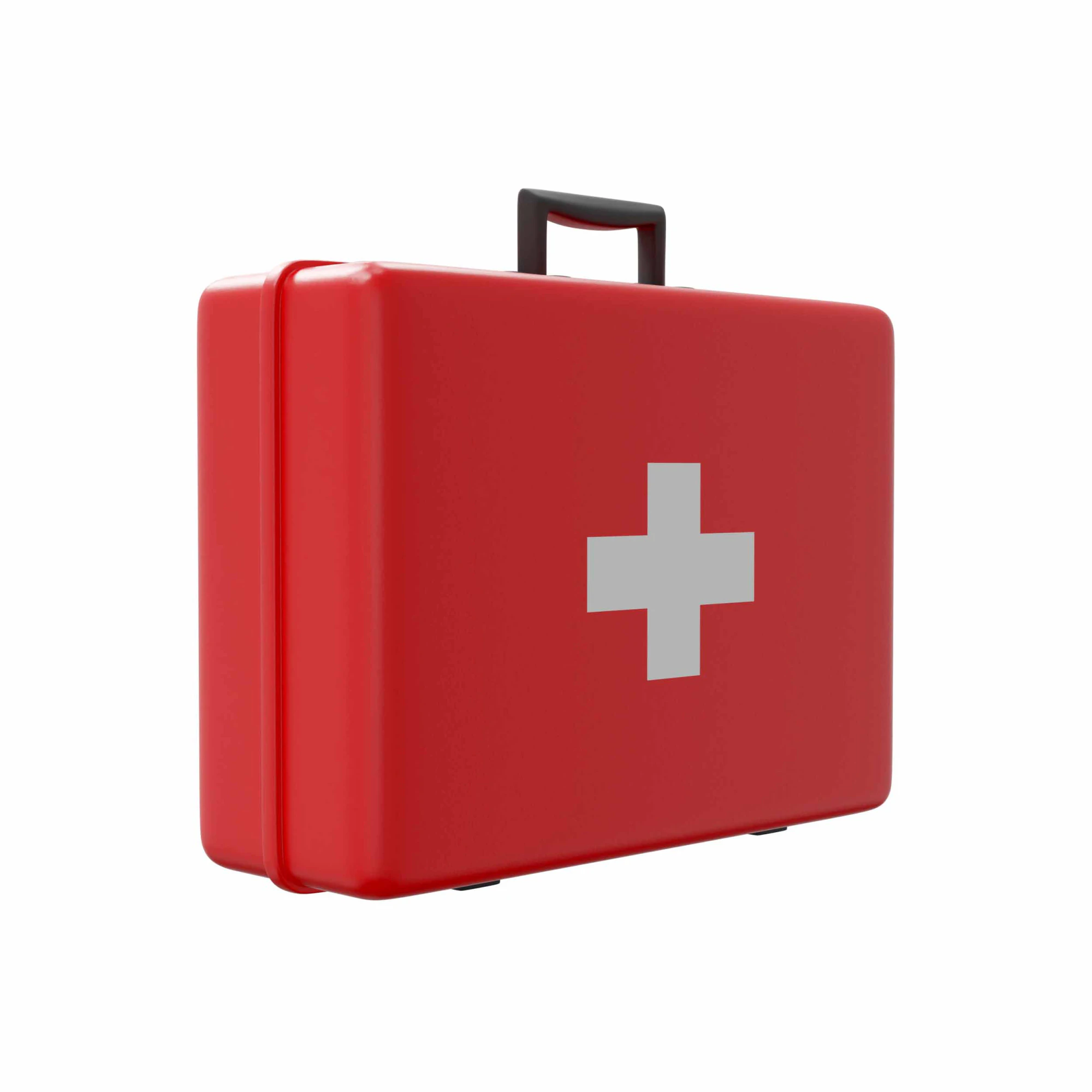 First Aid Box 3D Model .c4d .max .obj .3ds .fbx .stl .blend 