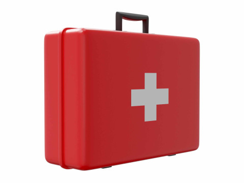 First Aid Box 3D Model