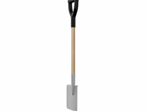 Garden Shovel 3D 模型