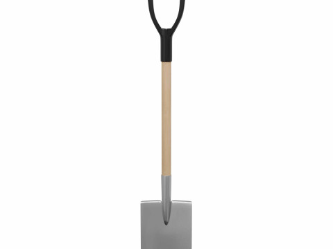 Garden Shovel 3D Model