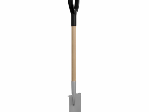 Garden Shovel 3D Model