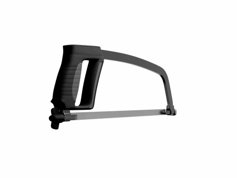 Hacksaw with blade 3D Model