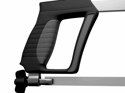 Hacksaw with blade 3D 모델
