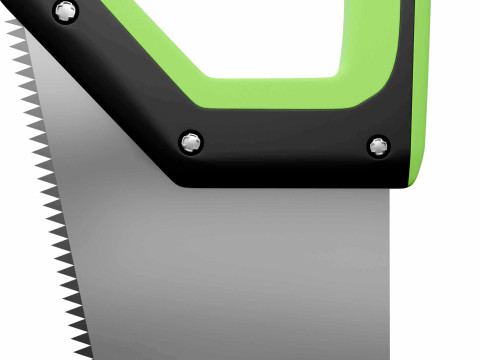 Sega a mano Modello 3D