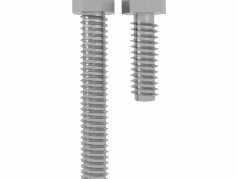 Гвинт з головкою 3D Модель