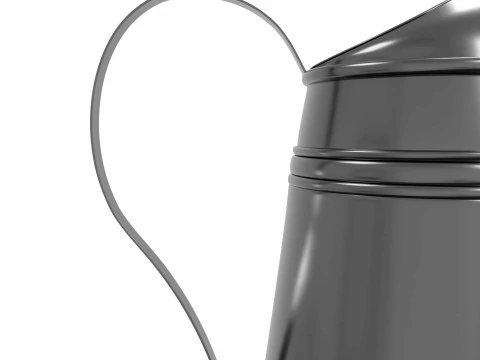 Steel Kettle 3D Model