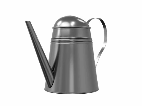 Steel Kettle 3D Model