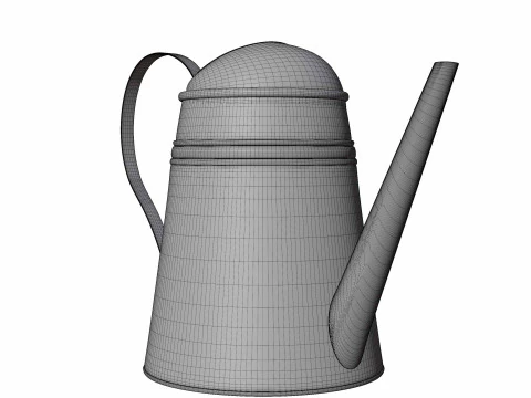 Steel Kettle 3D Model