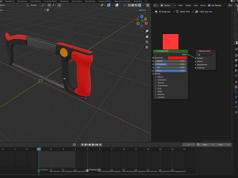 Max Hacksaw generic 3D Model