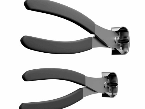 Стальные столбы 3D Модель