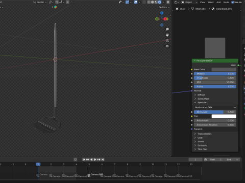 Garden Rake 3D Model