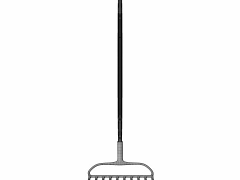 Garden Rake 3D Model