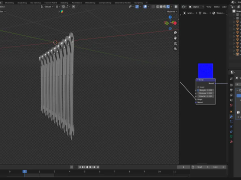 Ring Spanner 3D Model