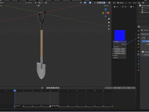 Shovel tool 3D Model