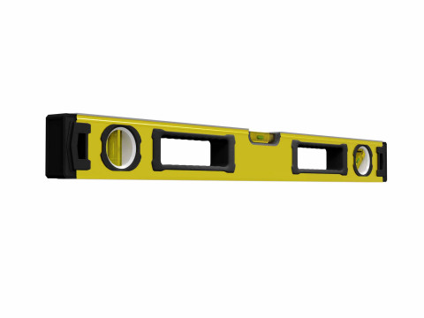 Spirit Level Red 3D 모델