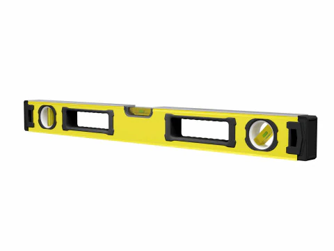 Spirit Level Red 3D Model